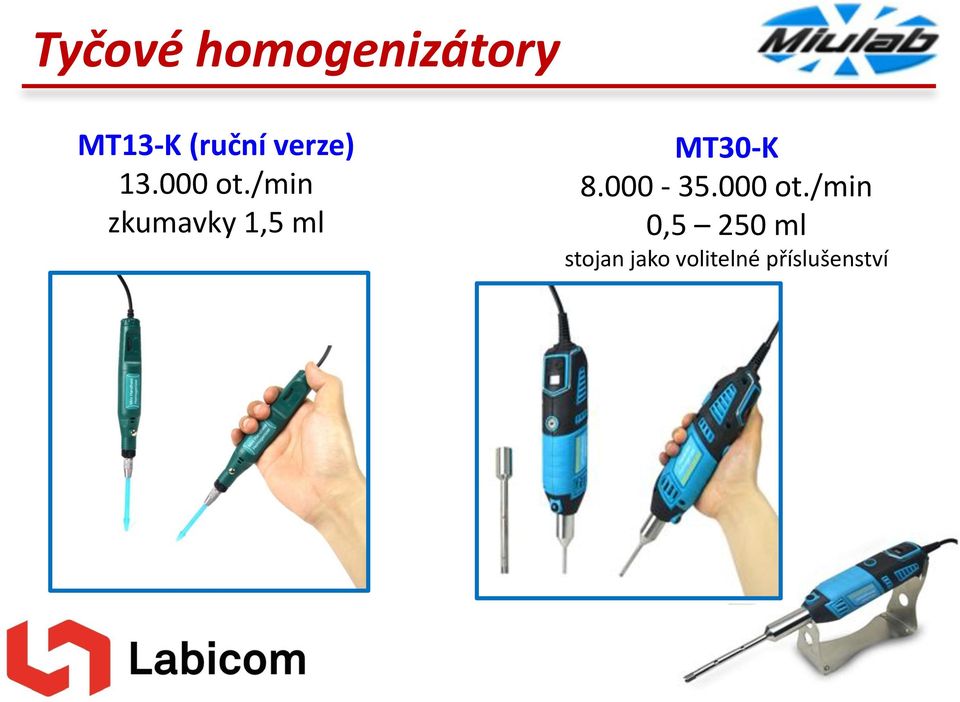 /min zkumavky 1,5 ml MT30-K 8.000-35.