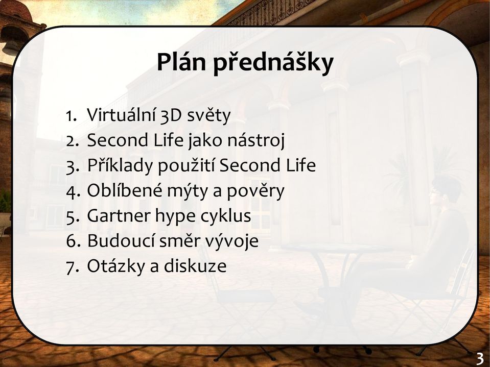 Příklady použití Second Life 4.