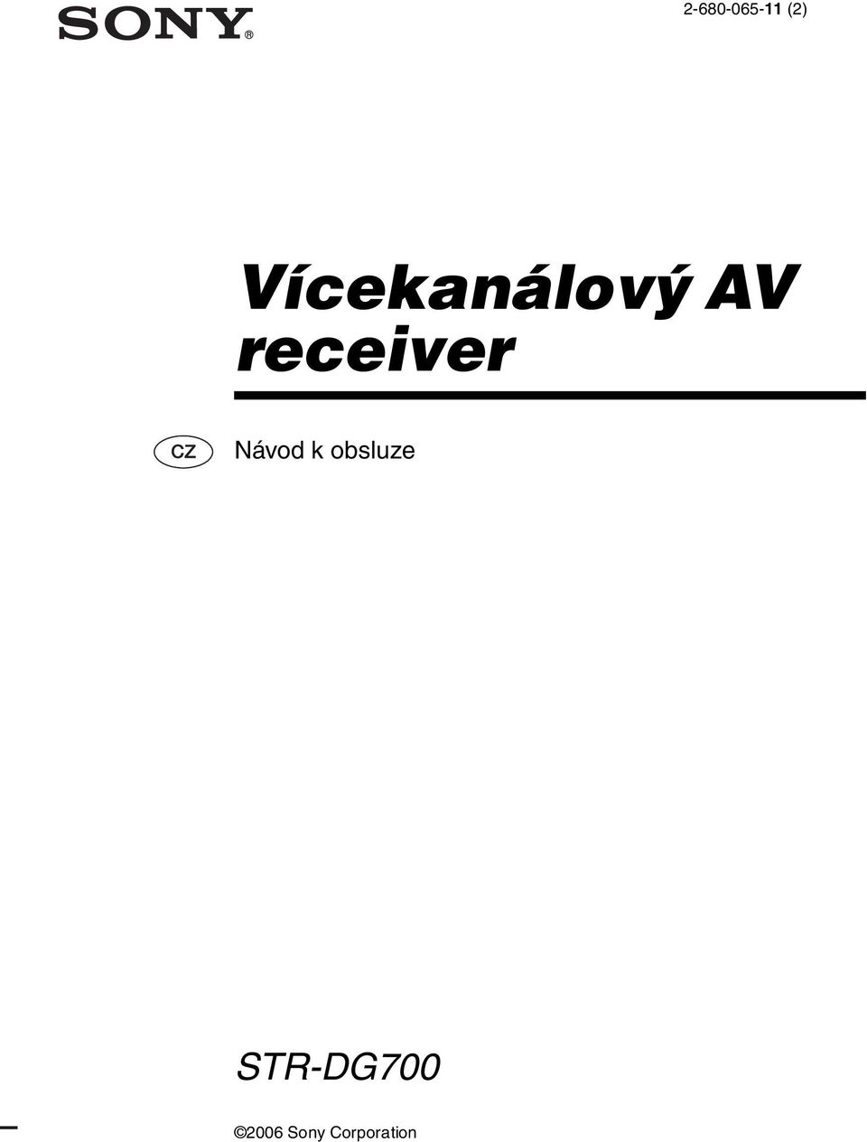 receiver Návod k