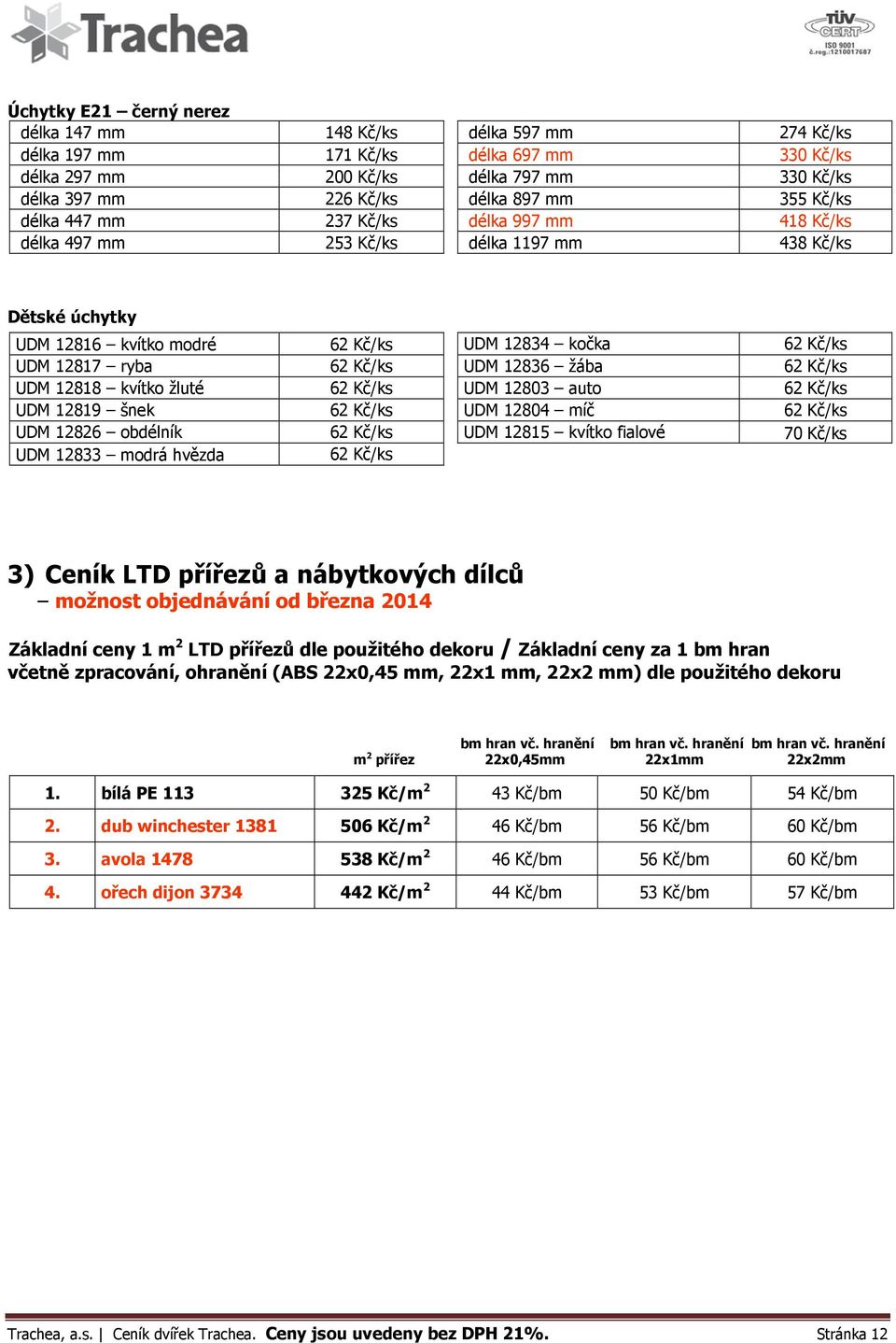 UDM 12836 žába 62 Kč/ks UDM 12818 kvítko žluté 62 Kč/ks UDM 12803 auto 62 Kč/ks UDM 12819 šnek 62 Kč/ks UDM 12804 míč 62 Kč/ks UDM 12826 obdélník 62 Kč/ks UDM 12815 kvítko fialové 70 Kč/ks UDM 12833