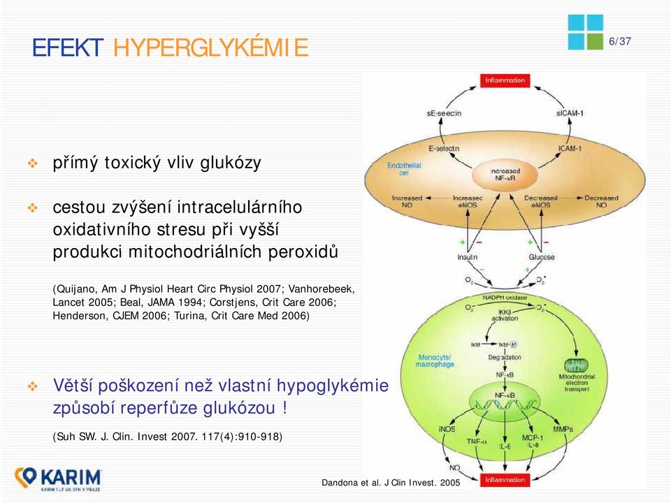 JAMA 1994; Corstjens, Crit Care 2006; Henderson, CJEM 2006; Turina, Crit Care Med 2006) Větší poškození než vlastní