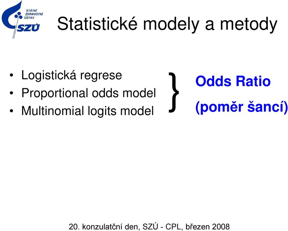 Proportional odds model