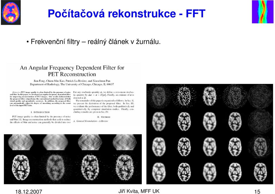 Frekvenční filtry