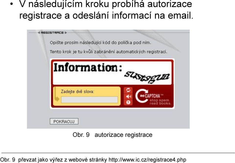 9 autorizace registrace Obr.