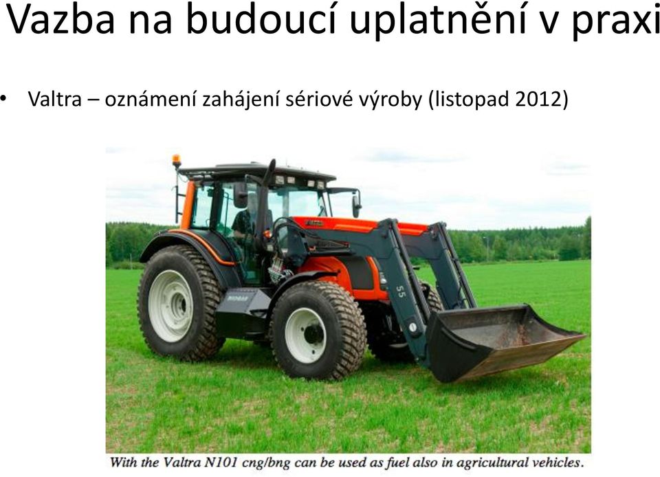 Valtra oznámení