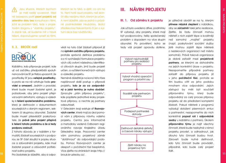 A stejně tak, až budeme mít v hlavě řešení, doporučujeme vyrazit za těmi, II. 3.