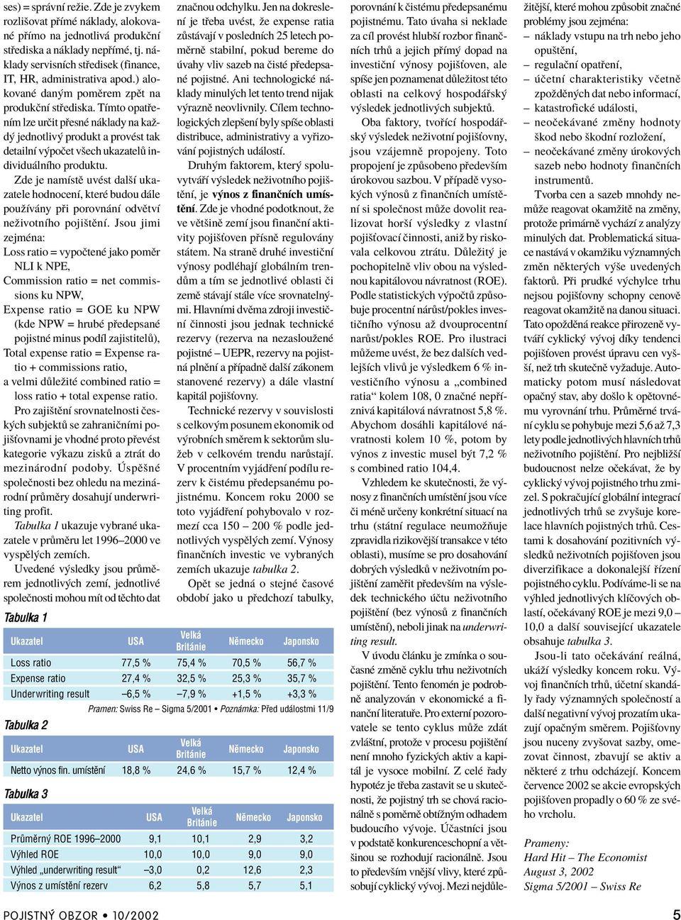 TÌmto opat enìm lze urëit p esnè n klady na kaûd jednotliv produkt a provèst tak detailnì v poëet vöech ukazatel individu lnìho produktu.