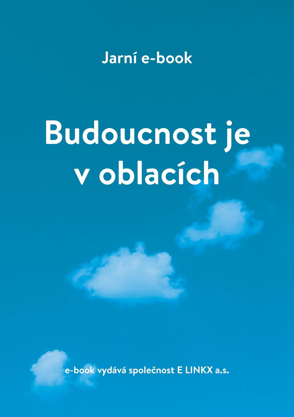 oblacích e-book