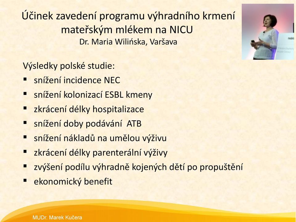 ESBL kmeny zkrácení délky hospitalizace snížení doby podávání ATB snížení nákladů na umělou