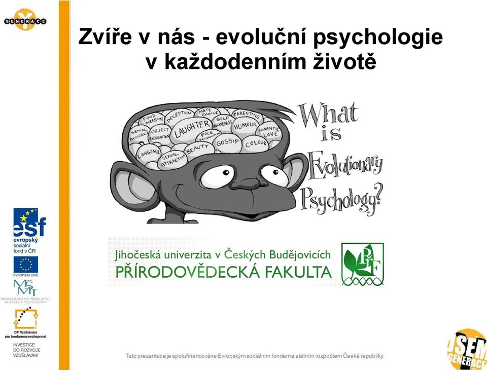 psychologie v
