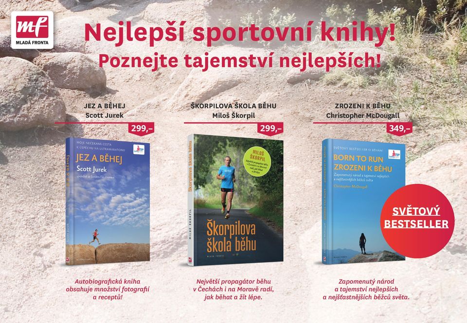 McDougall SVĚTOVÝ BESTSELLER Autobiografická kniha obsahuje množství fotografií a receptů!