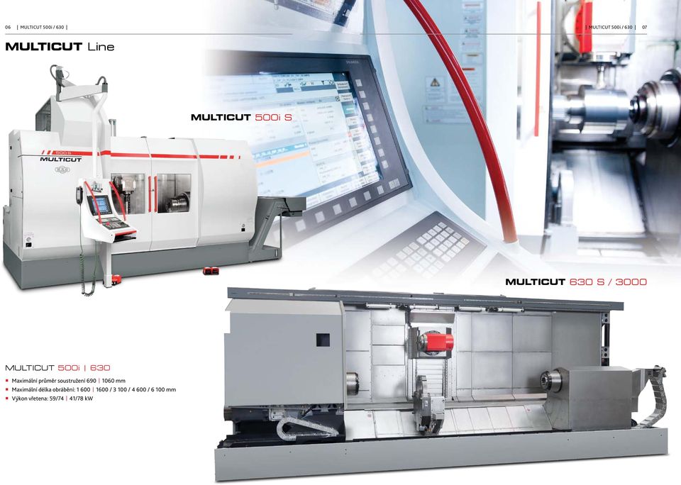 Maximální průměr soustružení 690 1060 mm Maximální délka