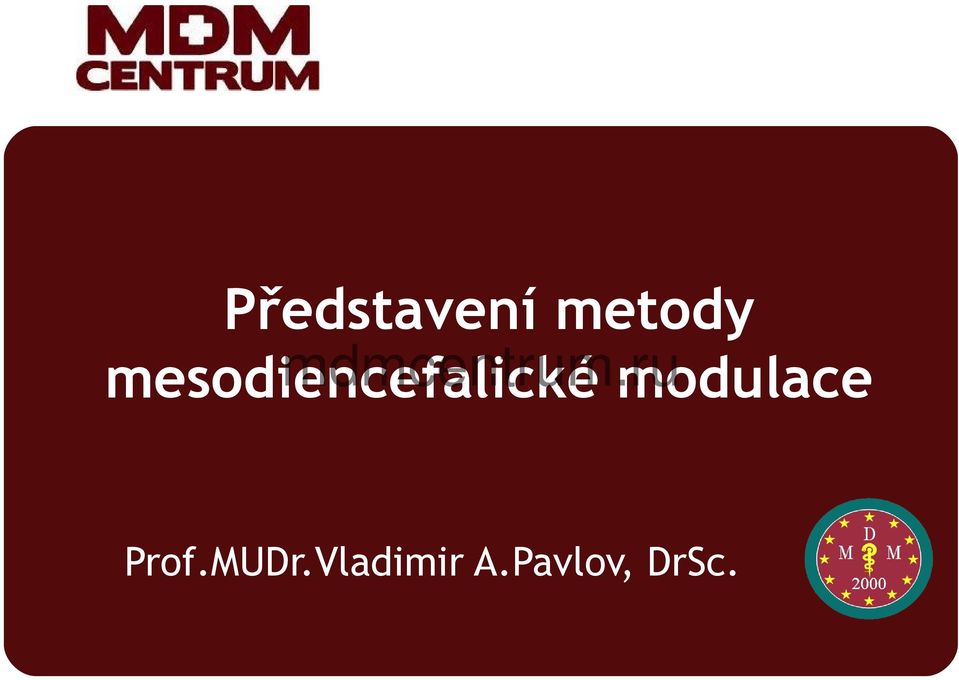 modulace Prof.MUDr.