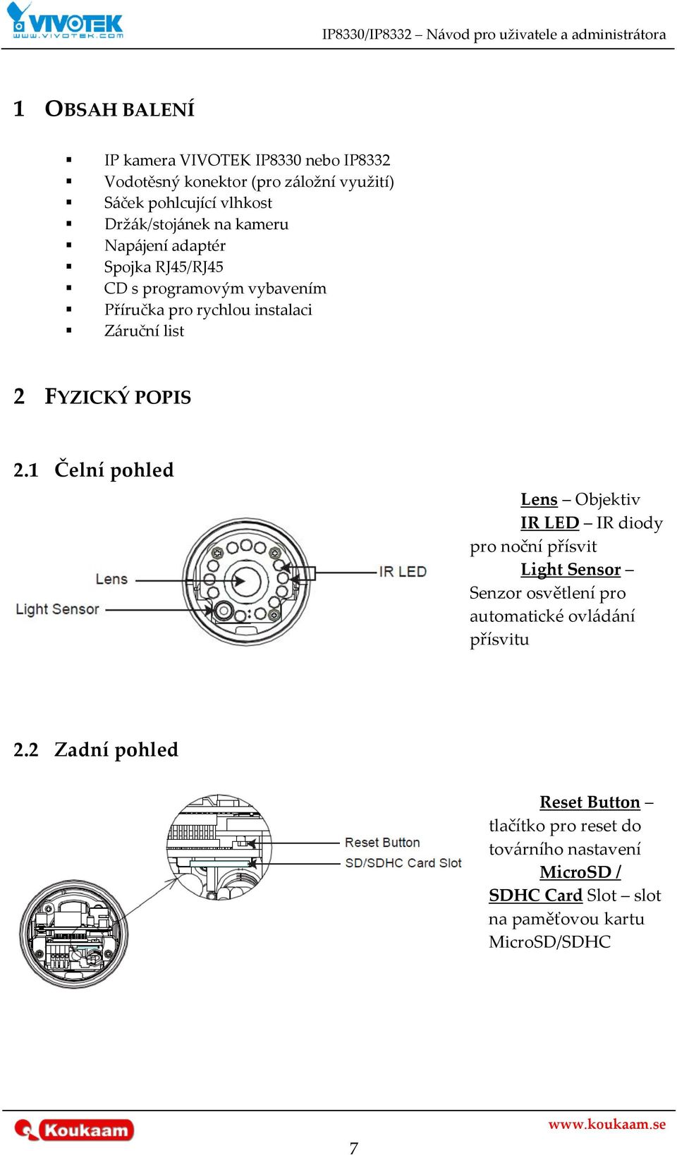 FYZICKÝ POPIS 2.