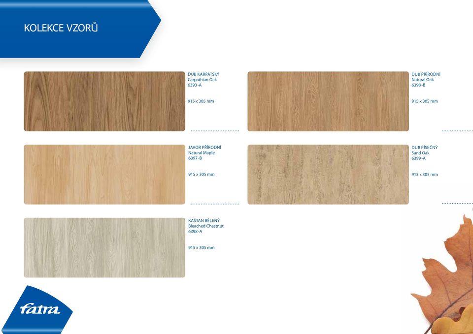 PŘÍRODNÍ Natural Maple 6397 -B DUB PÍSEČNÝ Sand