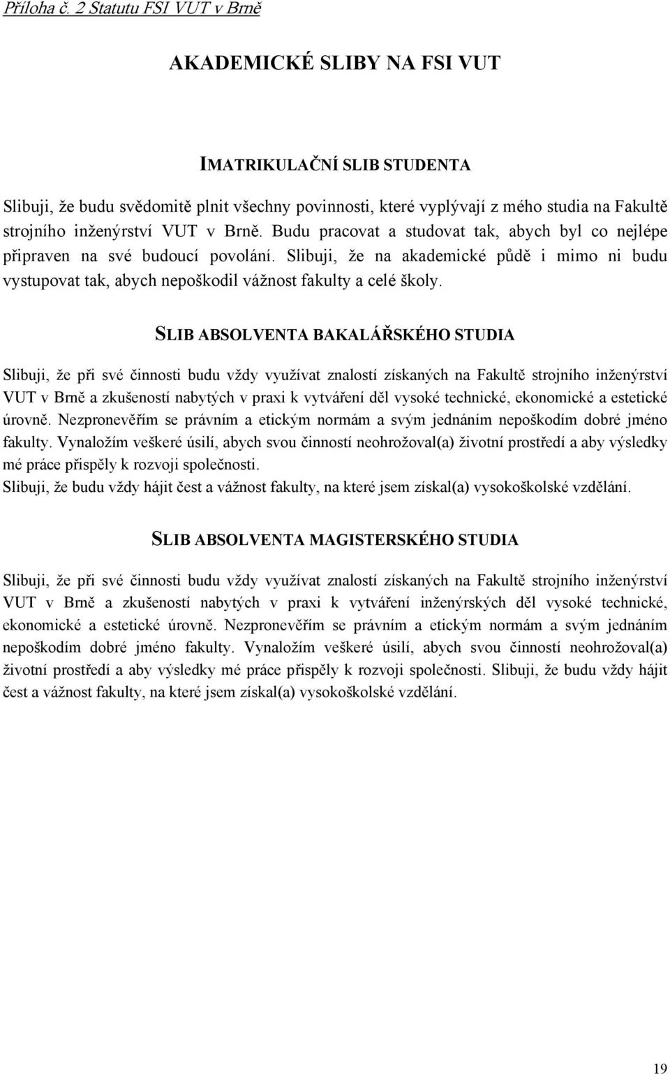 VUT v Brně. Budu pracovat a studovat tak, abych byl co nejlépe připraven na své budoucí povolání.