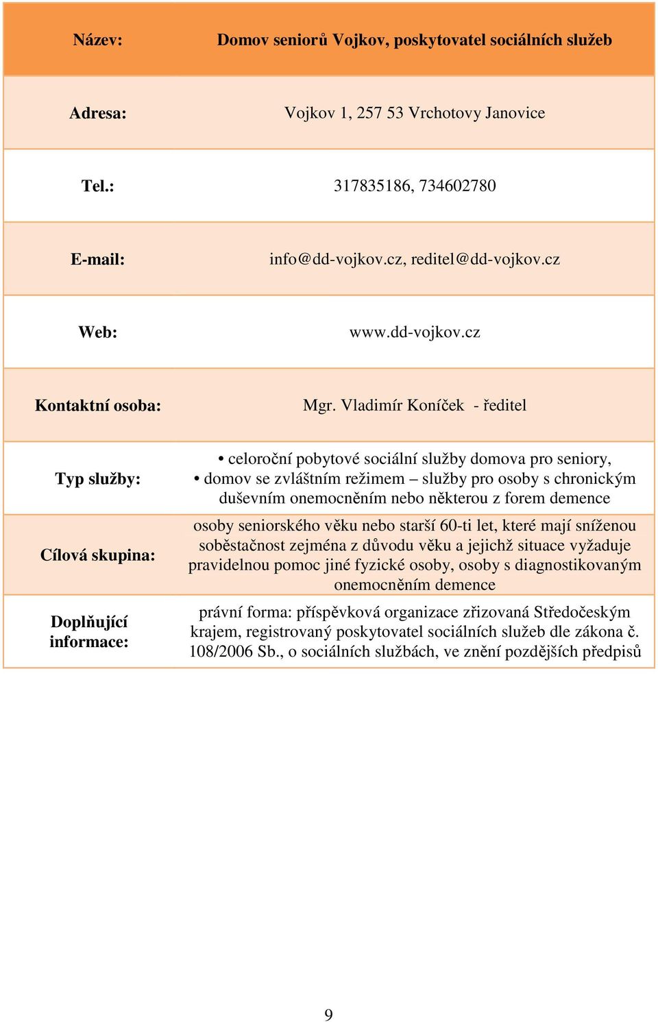 osoby seniorského věku nebo starší 60-ti let, které mají sníženou soběstačnost zejména z důvodu věku a jejichž situace vyžaduje pravidelnou pomoc jiné fyzické osoby, osoby s diagnostikovaným