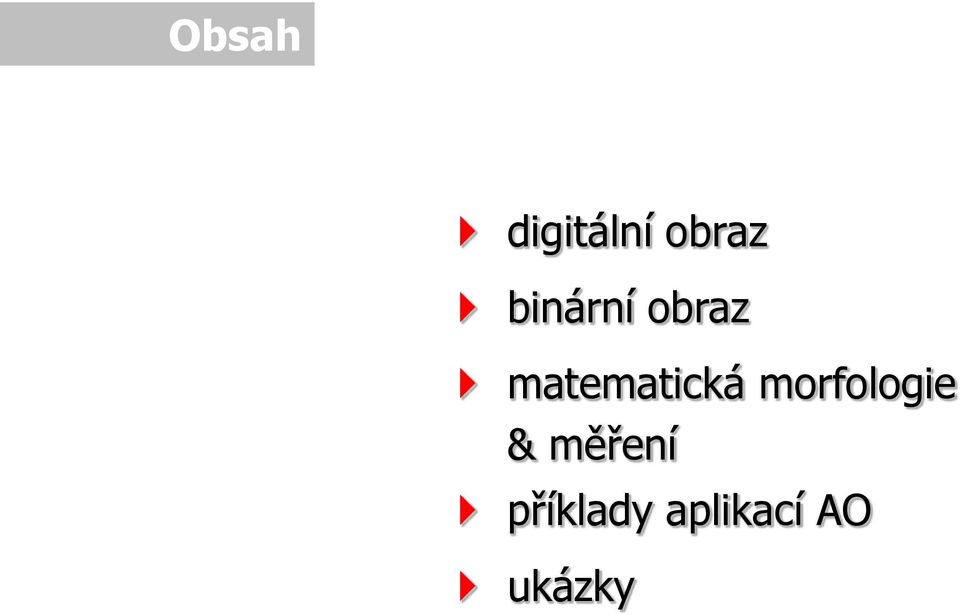 matematická morfologie