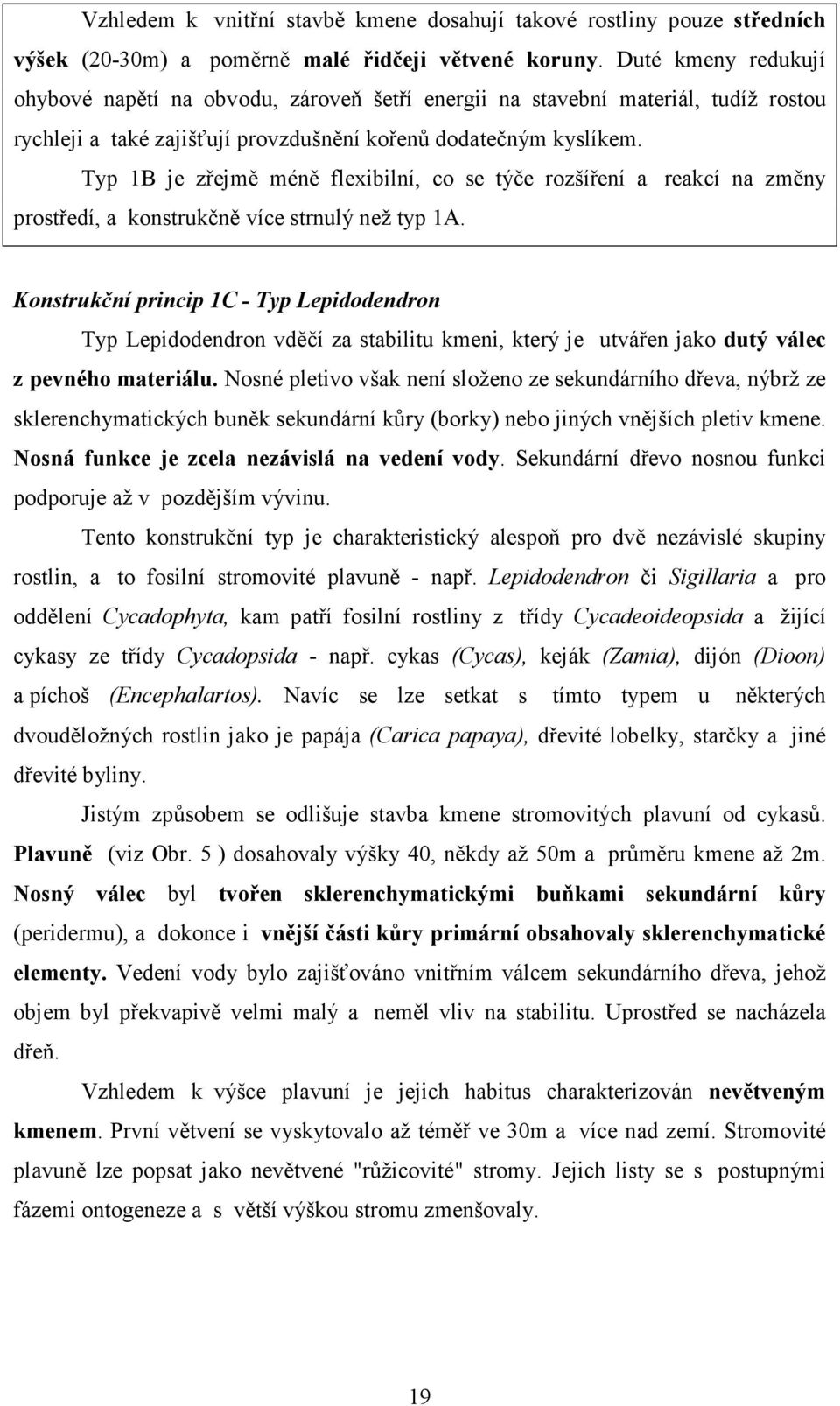 Typ 1B je zřejmě méně flexibilní, co se týče rozšíření a reakcí na změny prostředí, a konstrukčně více strnulý než typ 1A.