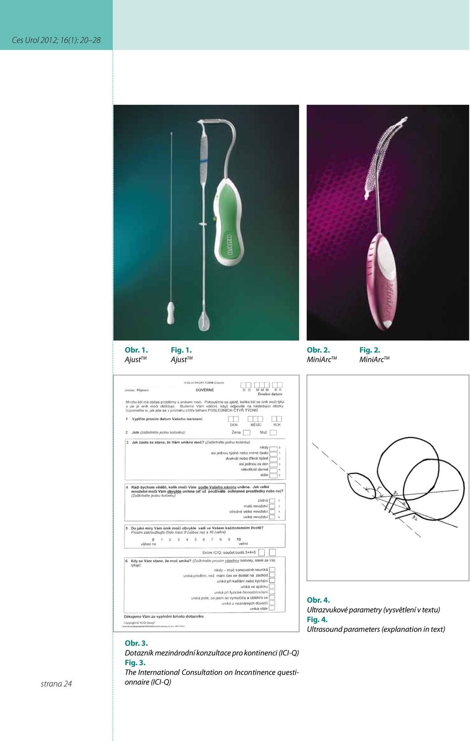 The International Consultation on Incontinence questionnaire (ICI-Q) Obr. 4.