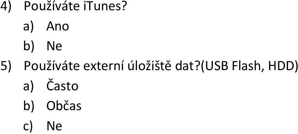 externí úložiště dat?