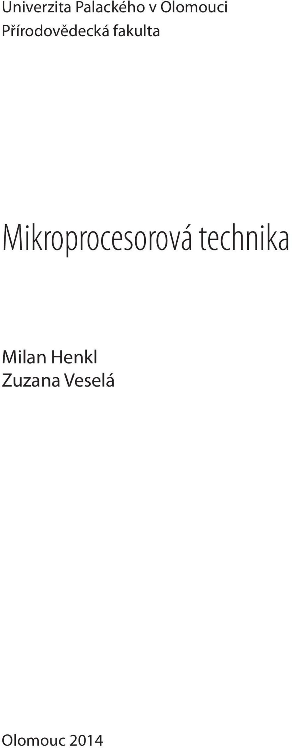 fakulta Mikroprocesorová