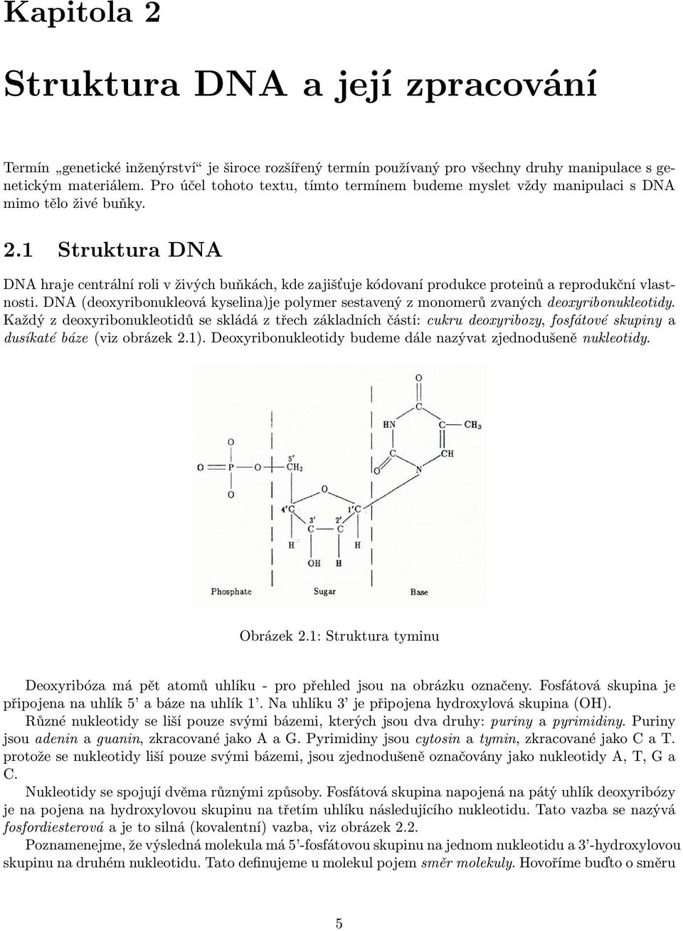 1 Struktura DNA DNA hraje centrální roli v živých buňkách, kde zajišťuje kódovaní produkce proteinů a reprodukční vlastnosti.