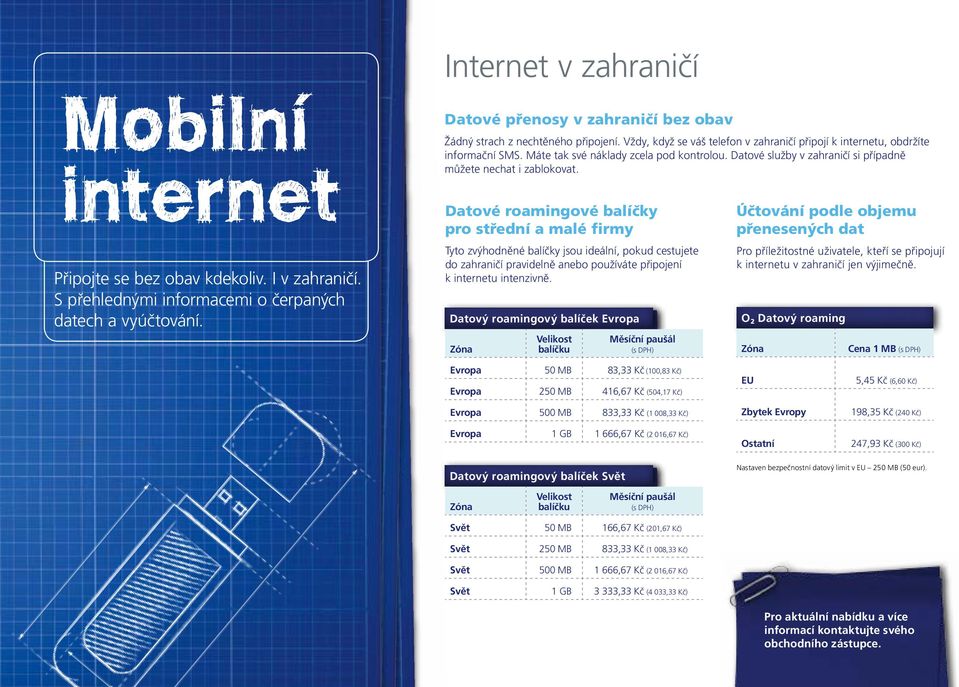 Datové služby v zahraničí si případně můžete nechat i zablokovat.