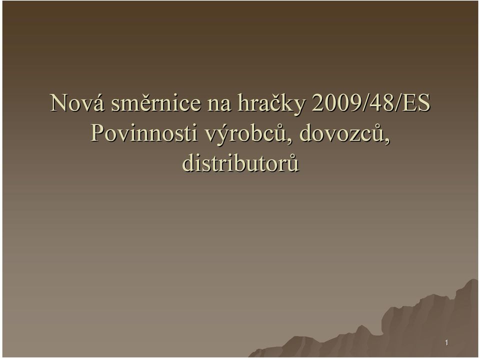 Povinnosti