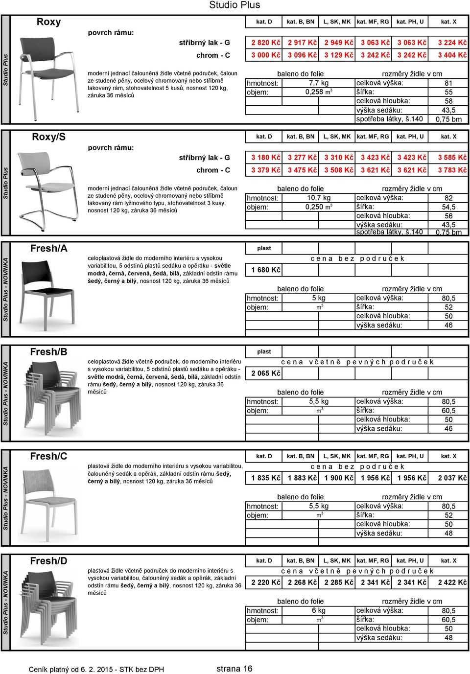 3242 3404 moderní jednací čalouněná židle včetně područek, čaloun ze studené pěny, ocelový chromovaný nebo stříbrně 7,7 kg celková výška: 81 lakovaný rám, stohovatelnost 5 kusů, nosnost 120 kg, 0,258