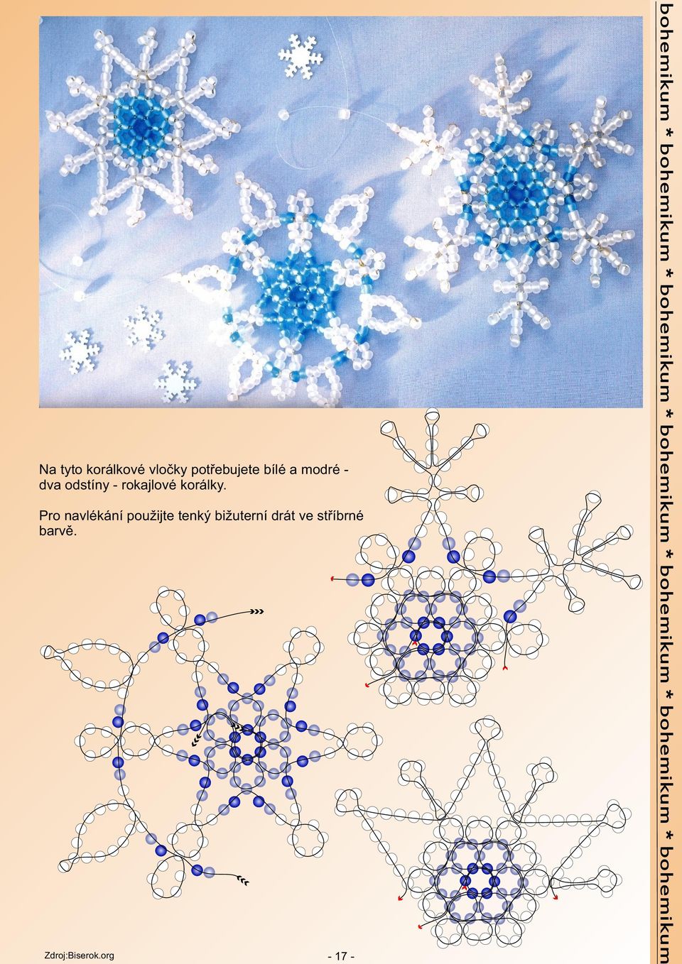 org - 17 - Na tyto korálkové vločky