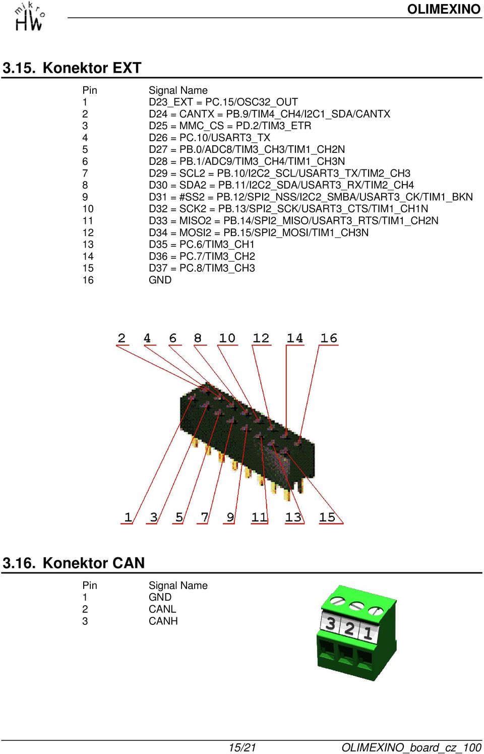 11/I2C2_SDA/USART3_RX/TIM2_CH4 9 D31 = #SS2 = PB.12/SPI2_NSS/I2C2_SMBA/USART3_CK/TIM1_BKN 10 D32 = SCK2 = PB.13/SPI2_SCK/USART3_CTS/TIM1_CH1N 11 D33 = MISO2 = PB.