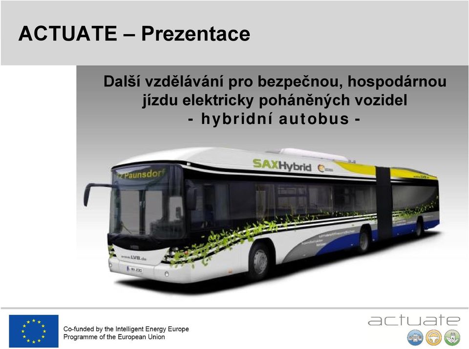 hospodárnou jízdu elektricky