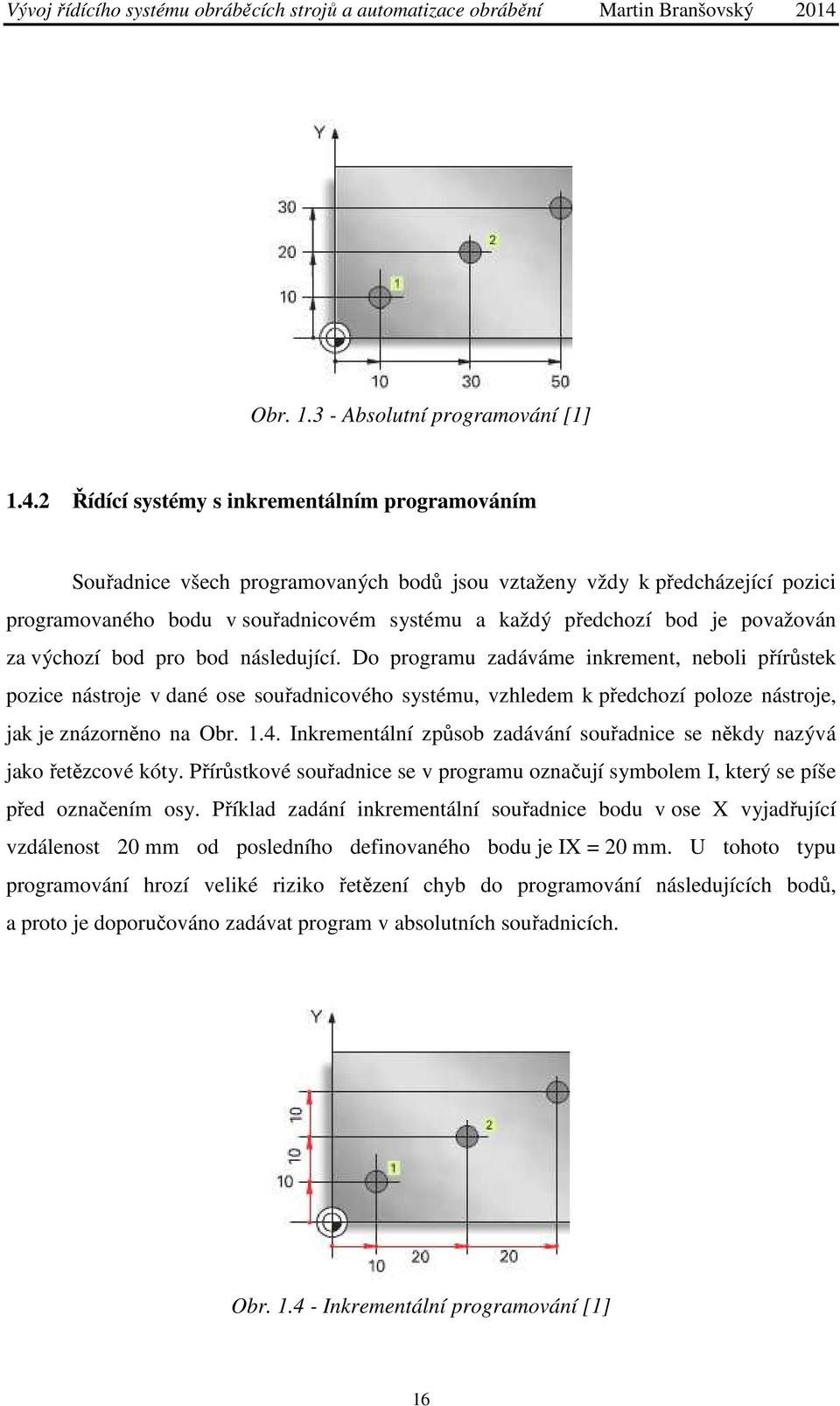 považován za výchozí bod pro bod následující.