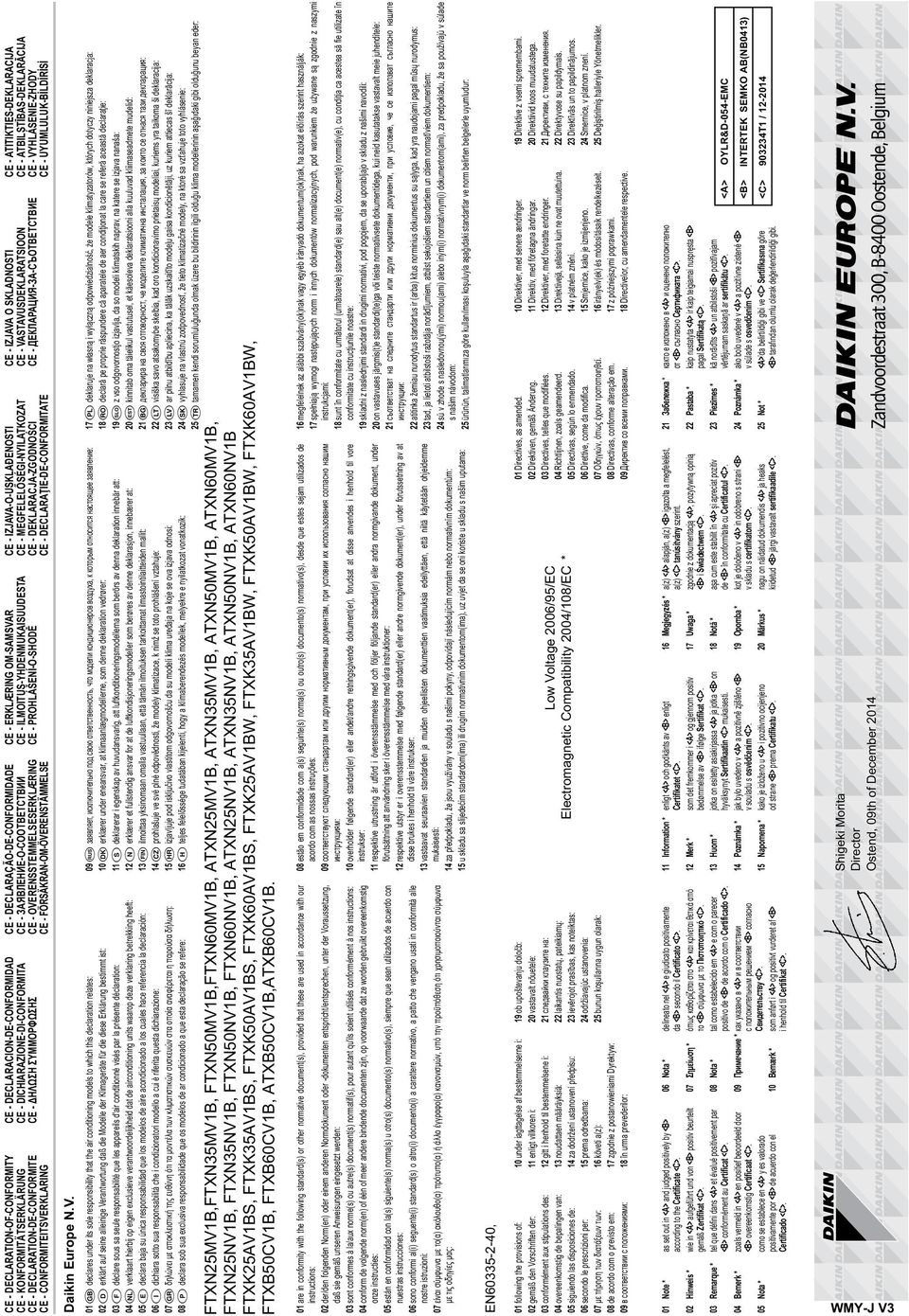 CE - - - CE - OVERENSSTEMMELSESERKLÆRING CE - FÖRSÄKRAN-OM-ÖVERENSTÄMMELSE CE - DECLARACION-DE-CONFORMIDAD CE - DICHIARAZIONE-DI-CONFORMITA CE - H CE - DECLARATION-OF-CONFORMITY CE -