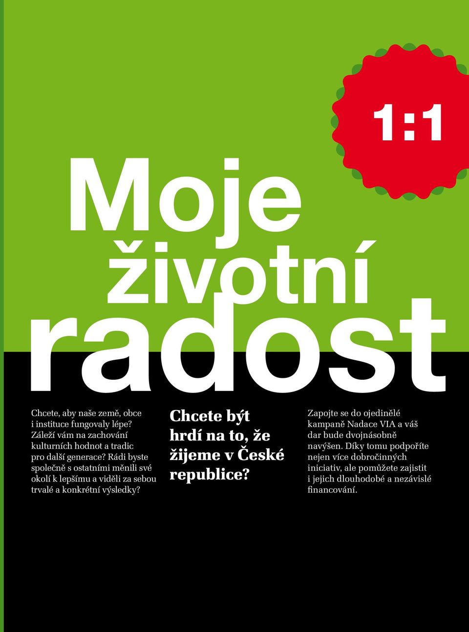 Rádi byste společně s ostatními měnili své okolí k lepšímu a viděli za sebou trvalé a konkrétní výsledky?