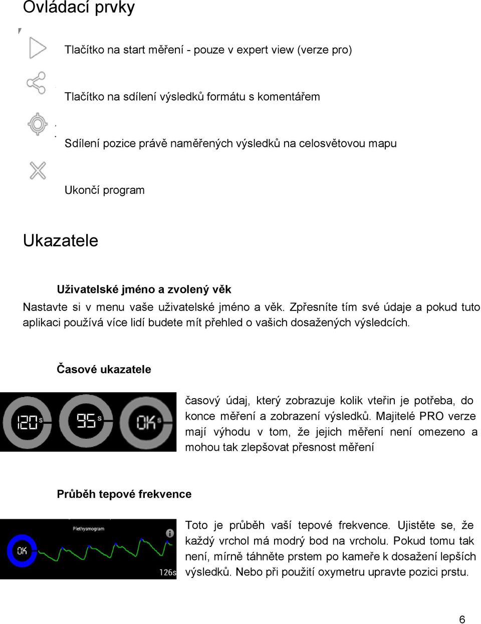 Zpřesníte tím své údaje a pokud tuto aplikaci používá více lidí budete mít přehled o vašich dosažených výsledcích.