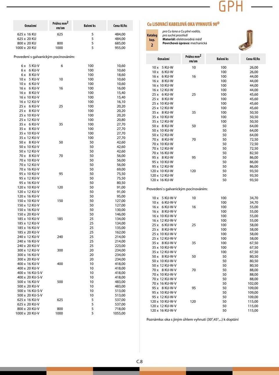 x 8 KU-V 0 27,70 35 x KU-V 0 27,70 35 x 12 KU-V 0 27,70 50 x 8 KU-V 50 50 2,60 50 x KU-V 50 2,60 50 x 12 KU-V 50 2,60 70 x 8 KU-V 70 50 56,00 70 x KU-V 50 56,00 70 x 12 KU-V 50 56,00 70 x 16 KU-V 50