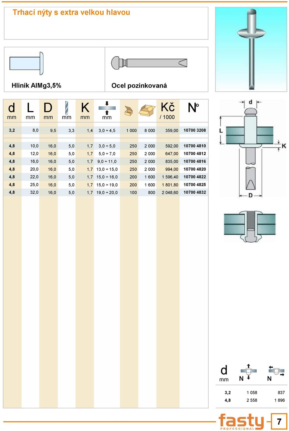 000 835,00 10700 4816 4,8 20,0 16,0 5,0 1,7 13,0 15,0 250 2 000 994,00 10700 4820 4,8 22,0 16,0 5,0 1,7 15,0 16,0 200 1 600 1 596,40 10700 4822 4,8