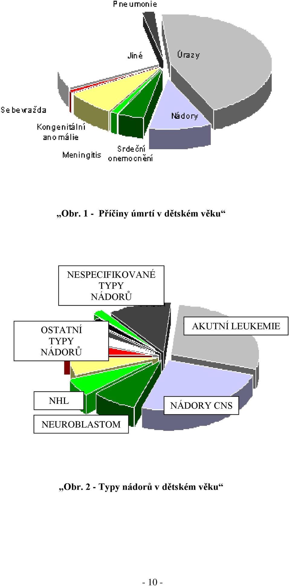 NÁDORŮ AKUTNÍ LEUKEMIE NHL NÁDORY CNS