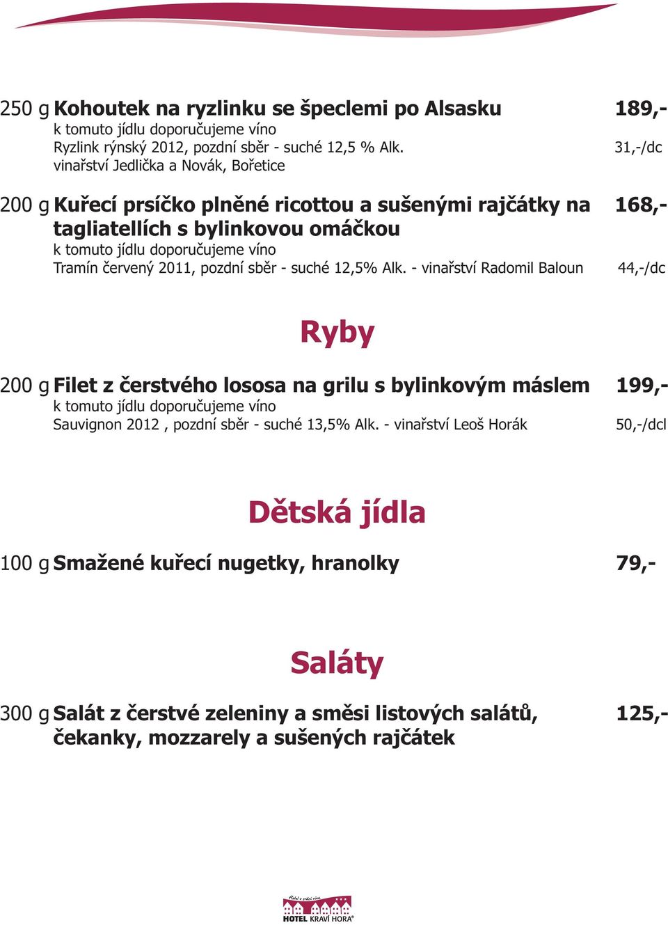 pozdní sběr - suché 12,5% Alk.