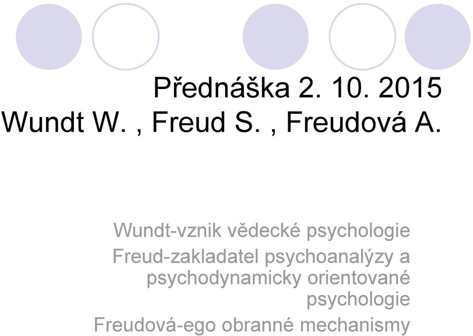 Wundt-vznik vědecké psychologie