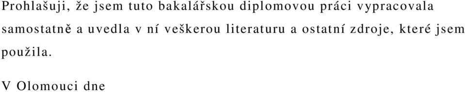 a uvedla v ní veškerou literaturu a