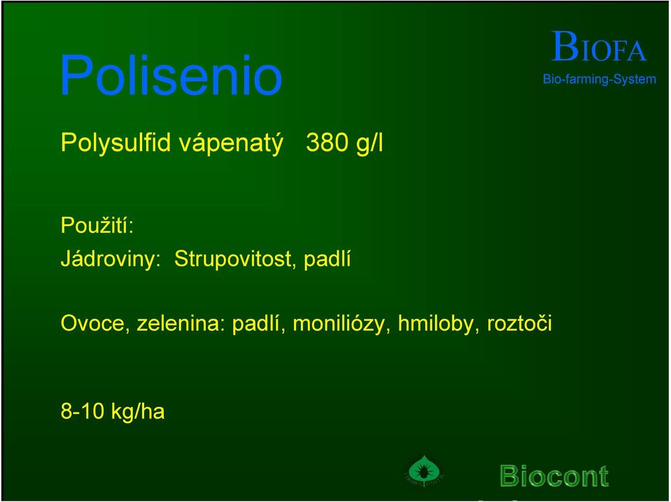 Jádroviny: Strupovitost, padlí Ovoce,