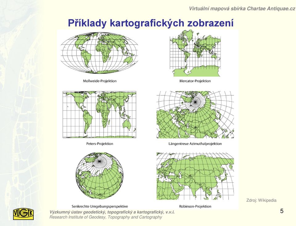 mapová sbírka Chartae