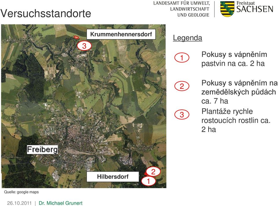 2 ha 2 3 Pokusy s vápněním na zemědělských půdách ca.