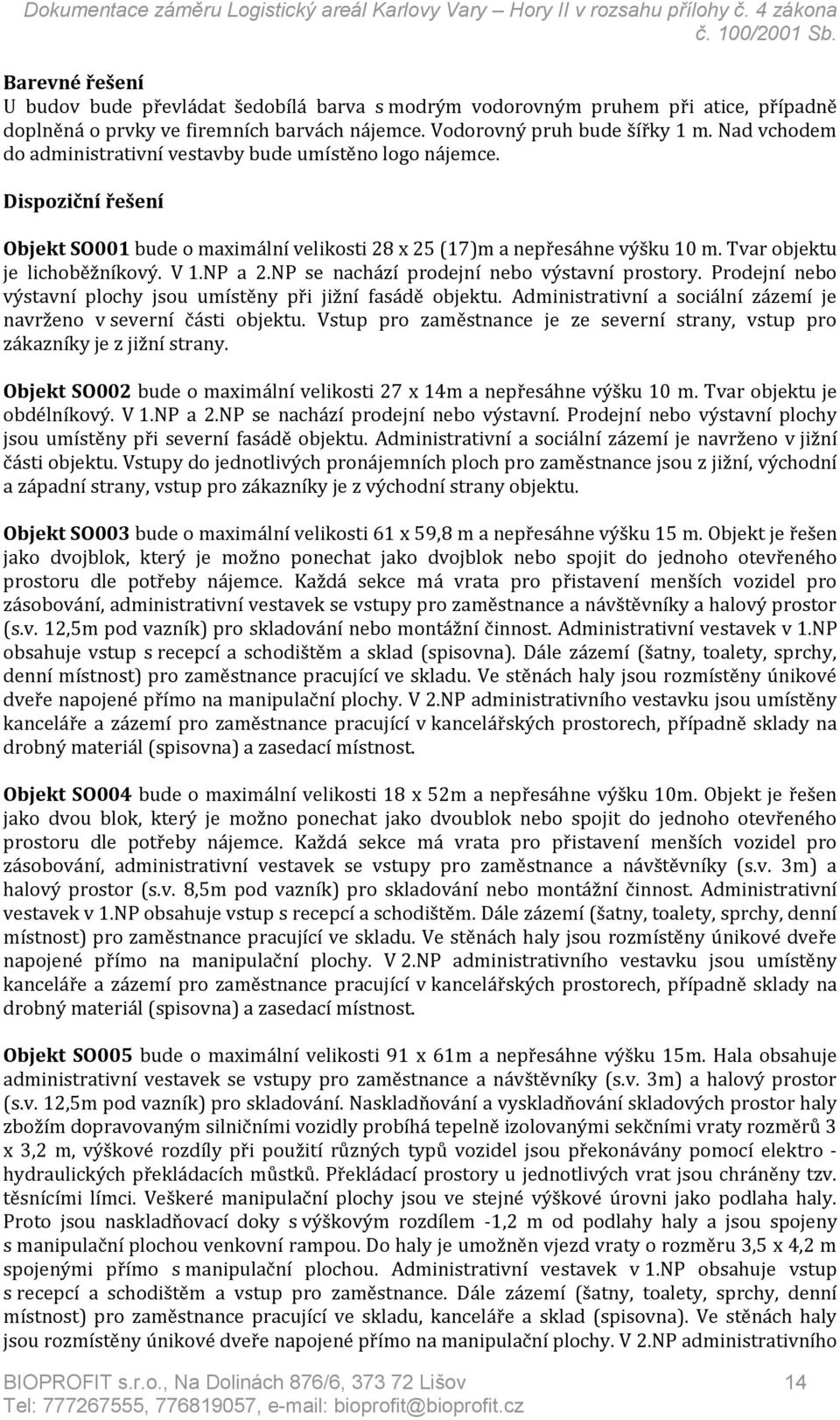 V 1.NP a 2.NP se nachází prodejní nebo výstavní prostory. Prodejní nebo výstavní plochy jsou umístěny při jižní fasádě objektu. Administrativní a sociální zázemí je navrženo v severní části objektu.