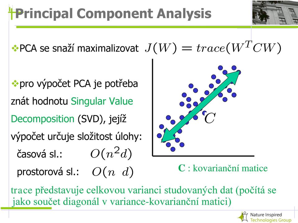 úlohy: časová sl.: prostorová sl.