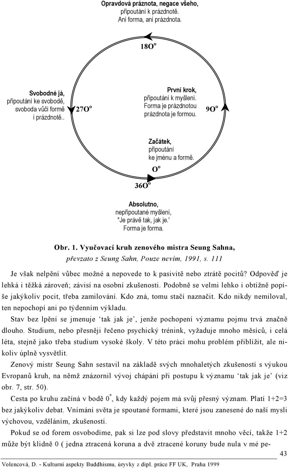 Vyučovací kruh zenového mistra Seung Sahna, převzato z Seung Sahn, Pouze nevím, 1991, s. 111 Je však nelpění vůbec možné a nepovede to k pasivitě nebo ztrátě pocitů?