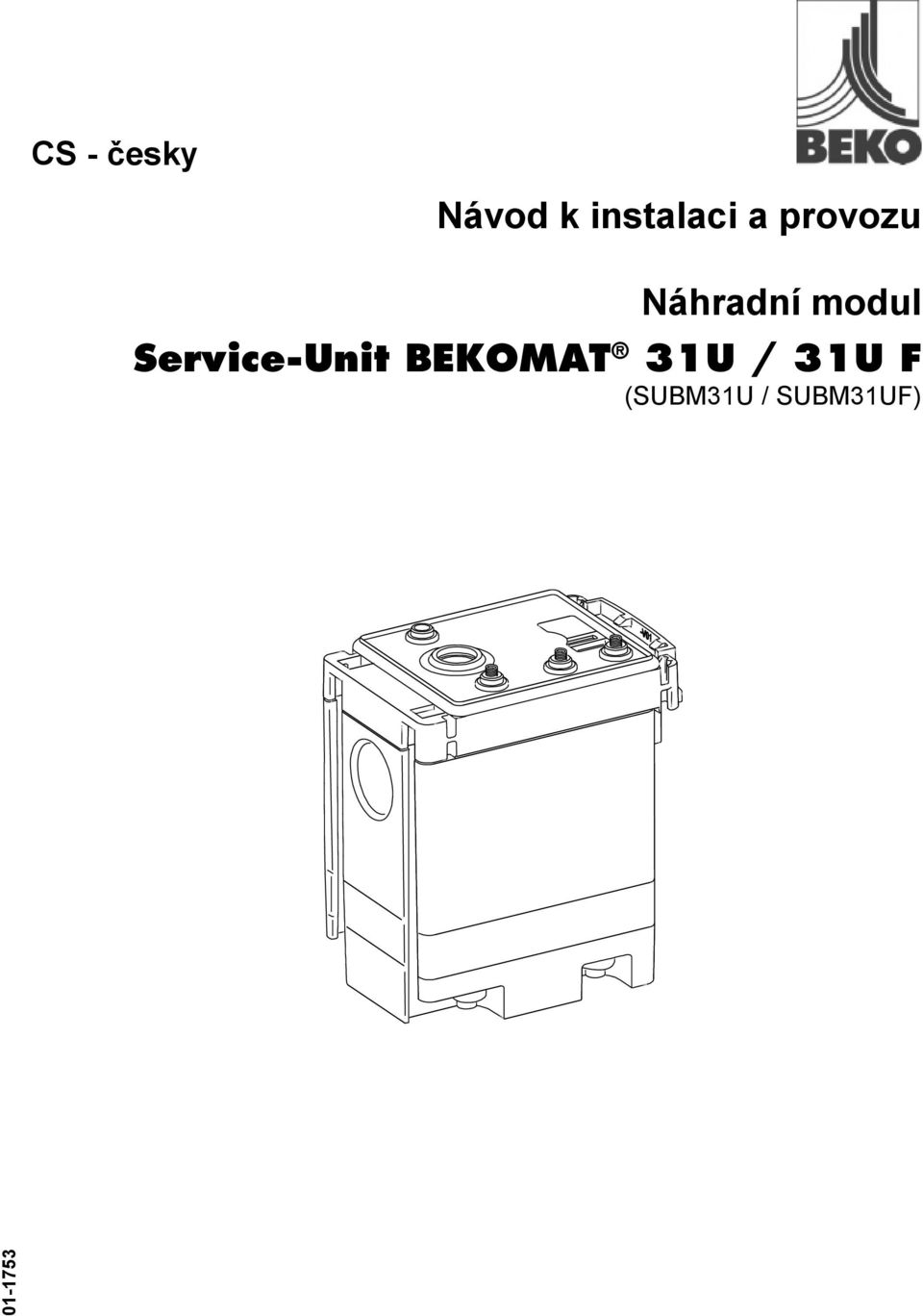 Service-Unit BEKOMAT 31U /